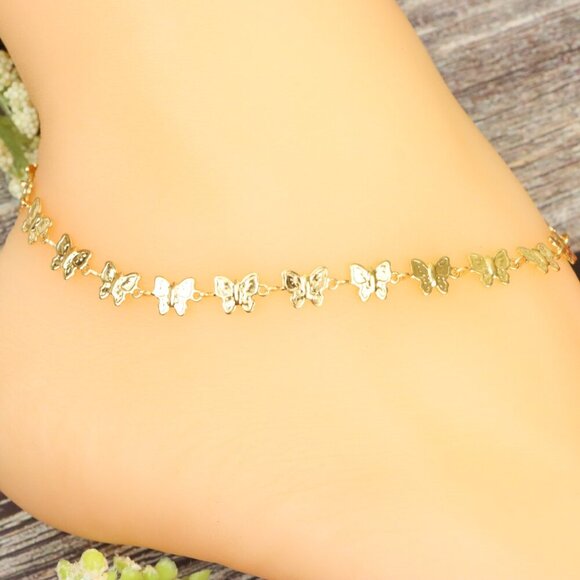 "Elegant Handmade Anklet – Delicate Jewelry for Women, MAR091088 - Picture 5 of 10